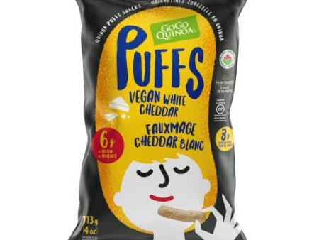 Puffs au faux fromage cheddar blanc - Gogo Quinoa Hot on Sale