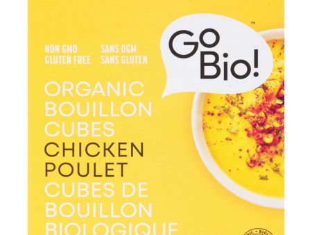 Cube de bouillon bio de poulet - Go Bio For Sale