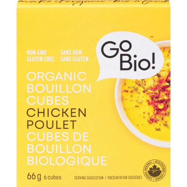 Cube de bouillon bio de poulet - Go Bio For Sale