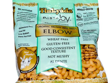 Pâtes de riz brun biologique sans gluten (coudes) - Tinkyada Supply