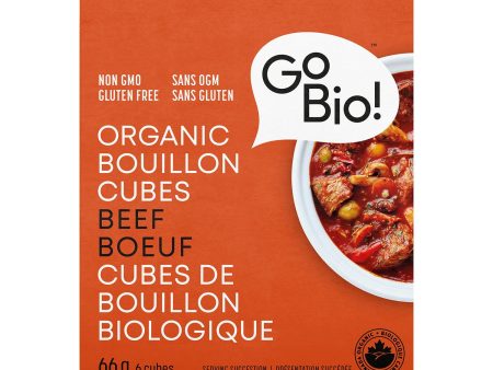 Cube de bouillon bio au boeuf - Go Bio For Cheap