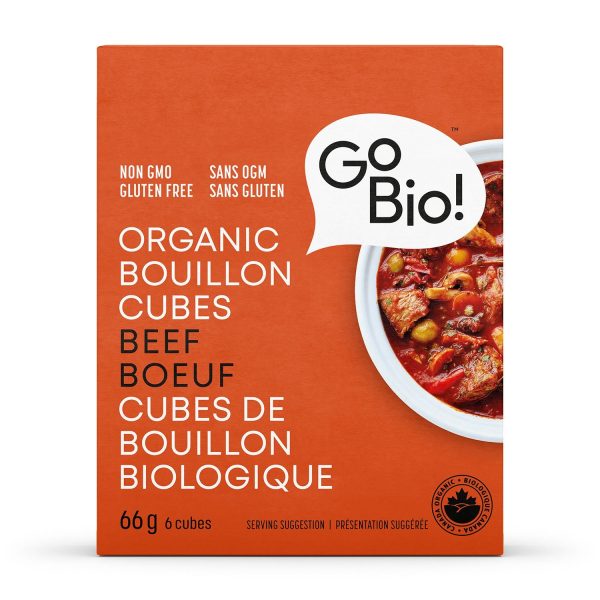 Cube de bouillon bio au boeuf - Go Bio For Cheap