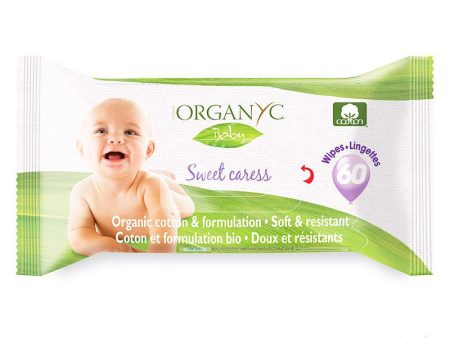 Lingettes pour bébé en coton bio - Organyc Supply