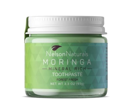 Dentifrice naturel zéro déchet au Moringa - Nelson Naturals Sale