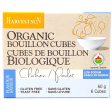 Cube de bouillon de poulet bio faible teneur en sodium - Harvestsun Online