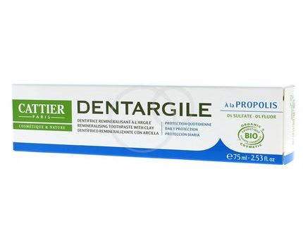 Dentargile, dentifrice à l’argile et propolis - Cattier Paris Supply