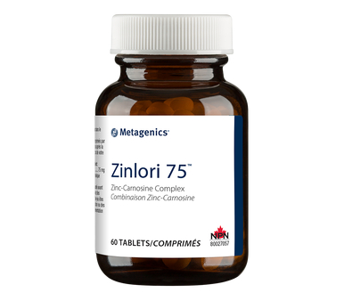 Zinlori 75 combinaison de Zinc-Carnosine - Metagenics Online now