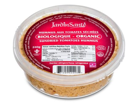 Hummus aux tomates séchées - Jardin Santé Online Sale