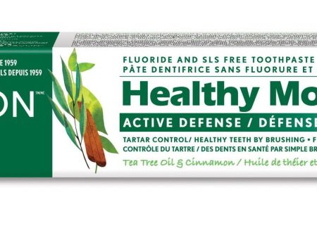 Dentifrice naturel défense active à l’huile de théier et cannelle - Jason Online