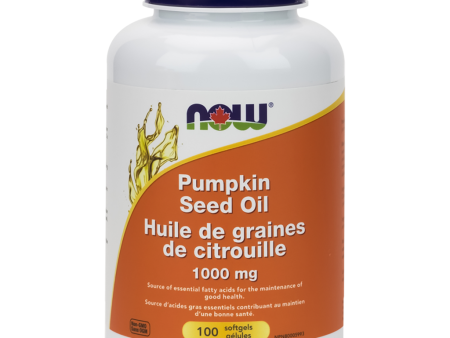 Huile de graines de citrouille 1000 mg - Now Foods Online