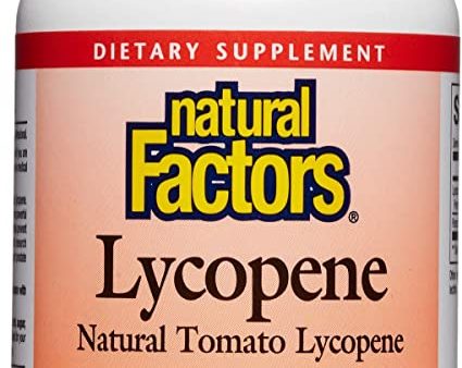 Lycopène naturel de tomate 10 mg pour hommes - Natural Factors Hot on Sale