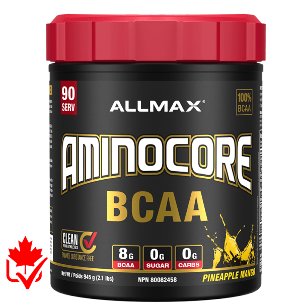 Aminocore BCAA - 945 g 2.1 lbs, 90 portions - AllMax Nutrition For Discount