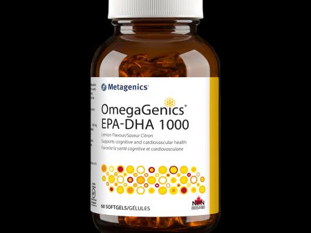 OmegaGenics EPA-DHA 1000 support cognitif et cardiovasculaire - Metagenics Online Sale