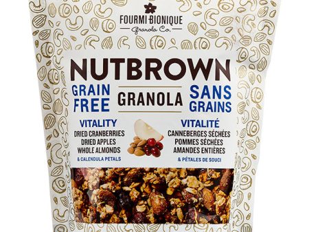 Granola de canneberges, pommes séchées et amandes entières - Fourmi Bionique Cheap