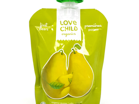 Purée aux poires - Love Child Organics Online