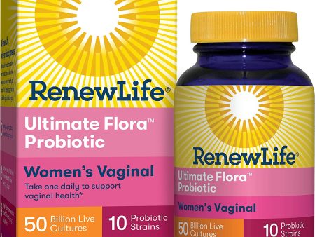 Flore suprême probiotique 50 milliards soutien vaginal - RenewLife Supply