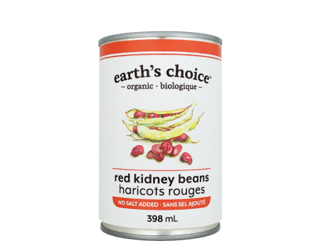 Haricots rouge sans sel ajouté - earth’s choice Hot on Sale