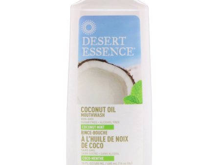 Rince bouche à l’huile de noix de coco et menthe - Desert Essence Online Hot Sale