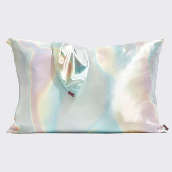 Holiday Satin Pillowcase and Pillow Scrunchie - Aura Fashion