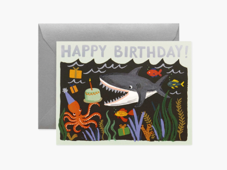 Shark Birthday Card Supply