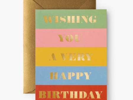 Birthday Wishes Card on Sale